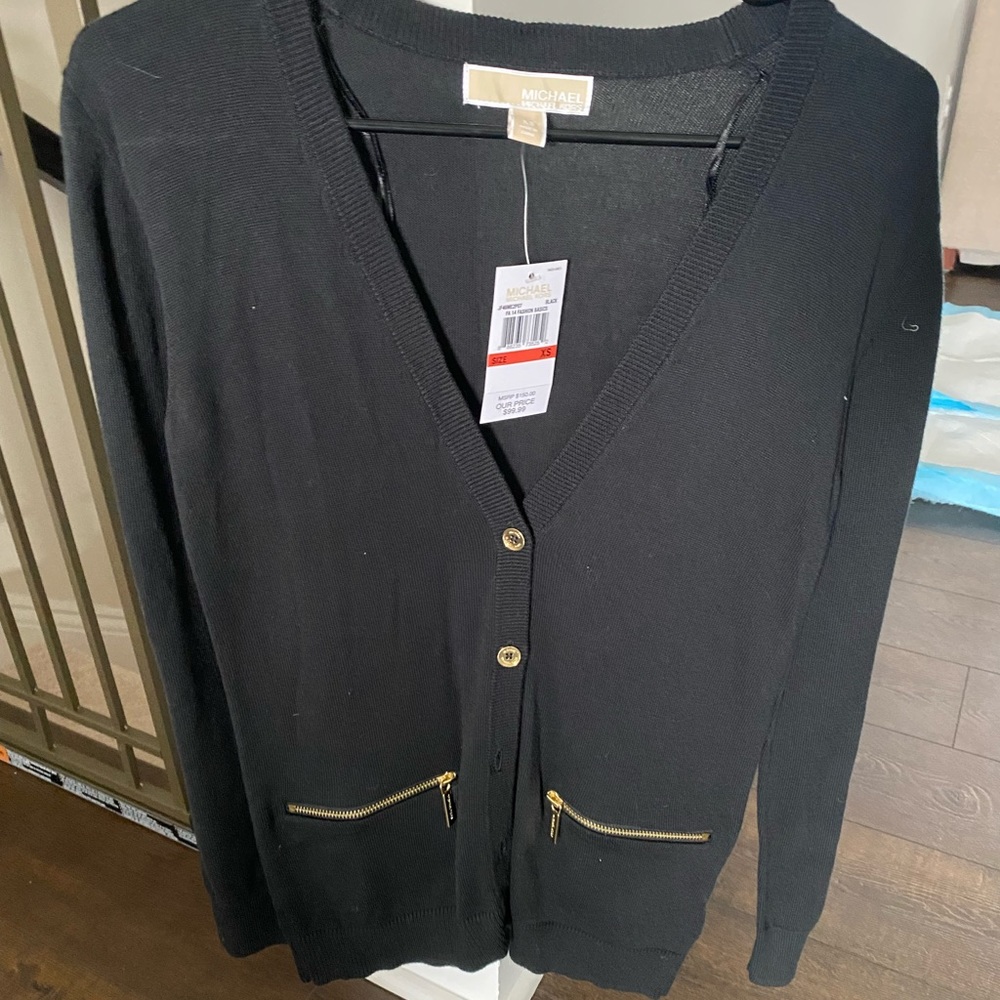 Michael Kors Sweater Cardigan Size XS NWT